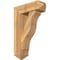 Ekena Millwork Funston Arts and Crafts Rough Sawn Bracket w/ Offset Brace, Western Red Cedar, 8"W x 24"D x 36"H BKT0806X24X36FST03RWR - alternate 1